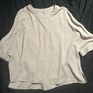Elegant Cream Women's Top